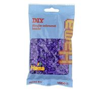 HAMA Bolsa de perlas | Aprox. 1000 cuentas midi fusibles para manualidades y mosaicos | Perlas de fusión para niños creativos 5+ | Juego de arte y decoración | Purple