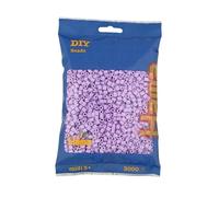 Hama- Cuentas tamaño mediano, 201-96, color lila