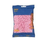 HAMA - Bolsa de 3000 cuentas para planchar rosa - Talla Midi - Ocio creativo