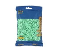 Hama Bolsa de perlas | Alrededor de 3000 perlas fusibles midi | Decoración de mosaico Artes y manualidades para niños a partir de 5 años | Menta pastel