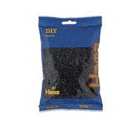 Hama - Bolsa de 3000 Cuentas para Planchar Medianas de 5 mm, Color Negro