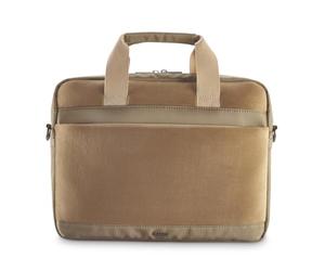 Hama Bolsa para Ordenador portátil de Terciopelo, Bolsas Unisex para Adultos, 37 x 5 x 28 cm, Beige, 37 x 5 x 28 cm
