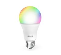 Hama Bombilla Led Inteligente E27, 9W RGBW (Matter) Control de voz/App