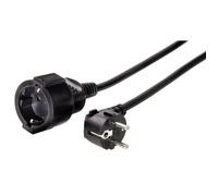 Hama - cable alargador schucko de 2m, con protección para niños, col