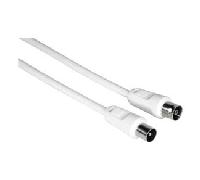 HAMA Cable Antena M-H 75db 1,5m Blanco S/B 011900