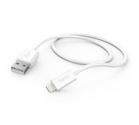Hama Cable cargador USB A Lightning (1 m), color blanco