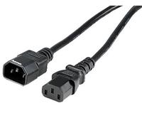 Hama Cable De Alimentación De 1,5M, Cable De Extensión Jumper C13 C14