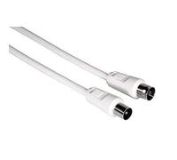 HAMA CABO ANTENA COAX M/F 75DB 3MT BRANCO