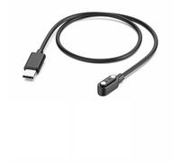 Hama Cable de carga para relojes inteligentes con carga magnética, USB C, 60 cm, color negro