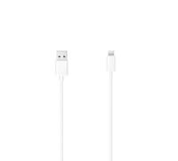 Hama Cable de carga USB 2.0 a Lightning para iPhone, iPad, iPod a MacBook (1,5 m), color blanco