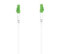 Hama | Cable Fibra Óptica Monomodo LC/APC 10 Gbit/s 3 m | Cable de fibra óptica monomodo LC/APC a LC/APC con velocidad de 10 Gbit/s para redes de alto rendimiento, Amarillo