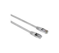 Hama cable de red RJ45, cable de parcheo CAT 5e F/UTP 1.5 m gris con revestimiento de PVC, pares trenzados 1 ud. () - 00200915