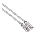Hama | Cable de red RJ45 (Cable Ethernet, CAT5e, blindaje U/UTP, transmite hasta 1 Gigabits por segundo, adecuado para switches, routers, módems con entrada RJ45, 1,5 m) Color Blanco