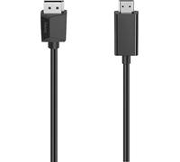 Hama DisplayPort/HDMI - Cable adaptador macho DisplayPort, conector macho HDMI-A 1,50 m, color negro 00200712