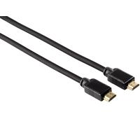 Hama Cable HDMI 3D Full-HD 1,5 m GOLD Tejido Negro 56553