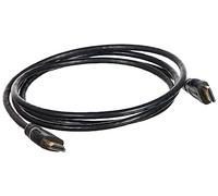 Hama Cable HDMI (conector HDMI, cable, 10,2 Gbit/s, 1080p, Full HD, chapado en oro, 1,5 m) negro