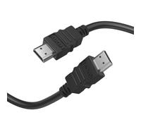 Hama Cable HDMI de 1,5 m de largo (cable HDMI de alta velocidad, ARC, cable de monitor con revestimiento de plástico de alta calidad, conexión de PC/ordenador portátil con monitor, TV, proyector,