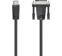 Hama | Cable HDMI DVI-D 1,5 m Full HD Negro | Hama | Cable HDMI DVI-D 1,5 m (Full HD, HDTV, Vídeo Digital, HDMI Macho, DVI-D Macho) Negro
