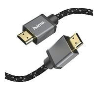 Hama | Cable HDMI Ultra High Speed 8K 3 m con Ethernet | Compatible con resolución 8K Ultra HD y Ethernet para una transmisión estable de audio y vídeo, Negro