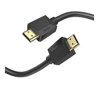 Hama | Cable HDMI Ultra High Speed 8K (Cable de 2 Metros, 8K, Ultra HD, Excelente calidad de imagen y sonido, Protección optimizada contra torceduras, Diseño delgado) Color Negro