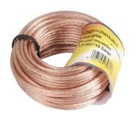 Hama | Cable para altavoces (Cable de audio para altavoz de 1,5mm3, largop 10m) Cobre