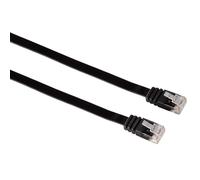Hama Cable Plano 5M Ethernet LAN Red RJ45 Para Alfombra Puerta Rodapié
