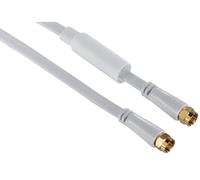 Hama Cable Satélite 10 m Plano 95 dB Con Toma F Antena Weatherproof