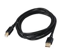 Hama Cable USB 2.0 De 1,5m Dorado 480Mbit/s USB-A Para PC Portátil Impresora