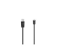 Hama Cable USB USB 2.0 USB-Micro-B macho, USB-A macho 1.50 m negro 00200608