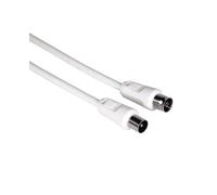 HAMA CABO ANTENA COAX M/F 75DB 1.5MT BRANCO