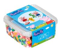 Hama Beads 10.8750 Peppa Pig Maxi Beads & Pegboard in Box, Mult-Coloured, S