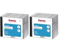 Hama - Cajas de CD estándar (10 Unidades) (Paquete de 2)