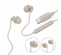 Hama, Calm Headphones, in-Ear, micrófono, protección contra torceduras de Cable, USB-C, Arena