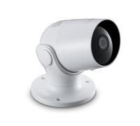 Hama Cámara de vigilancia WiFi (WLAN para exteriores, cámara exterior con control de voz y aplicación, resistente a la intemperie con detector de movimiento, visión nocturna, audio bidireccional