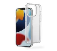 Hama - Carcasa para iPhone 13 Pro Always Clear [Anti-amarilleamiento] (Funda Antideslizante), Transparente