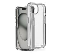 Hama - Carcasa para iPhone 15 "Extreme Protect [Funda antiamarilleamiento] [Funda D3O®] [Carcasa Resistente] - Transparente