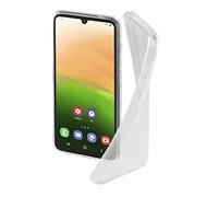 Hama Carcasa para Samsung Galaxy A33 5G Crystal Clear (Transparente Samsung A33 Carcasa de TPU Flexible, protección de teléfono con Superficie Antideslizante) Transparente
