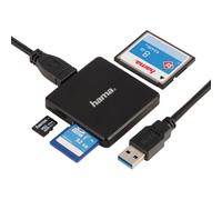 Hama Card Reader 35-in-1 Black multi USB 3.0 USB 3.0 (UHS-I)