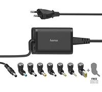 Hama | PC Cargador Universal portátil 45 (Cargador con 8 Adapt. de 15-19V/45W Compatible con Portátiles con Potencia de Carga de hasta 45W)