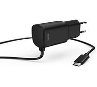 Hama | Cargador USB Tipo-C, de 2,4 A, Negro
