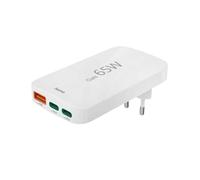 HAMA CARREGADOR RAPIDO 2X USBC 1X USBA MINI PLANO, PD, 65W