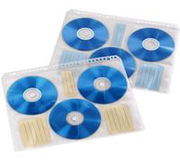 Hama - CD-ROM Index Sleeves, 238 x 295 x 1 mm, Transparente