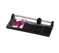 Hama | Cizalla Easy Cut R320 (Cortador, Máxima precisión, para papel, Fotos, con regla) Negra