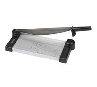 Hama Cizalla Procut S 330 Plus de palanca, máximo 10 hojas, CD/DVD, gris y negra