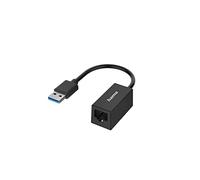 Hama Classic Line Adaptador de red, enchufe USB - puerto LAN/Ethernet, Gigabit Ethernet
