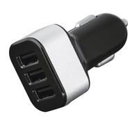 Hama Coche Cargador 4,4A 3-Port USB 12V 24V Adaptadores de Carga para Móvil