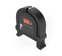 Hama | Comprobador digital de pilas (probador de batería, medidor voltaje de pilas AA, AAA, Botón) Negro