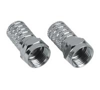 Hama Conector F de 5,8 mm, 100 unidades