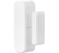 Hama Contact Puerta/Ventana WiFi Conectado (para puertas/ventanas/garajes, Zigbee, Compatible con Control de voz a través de Amazon Alexa/Google Assistant o Apple Siri), Blanco