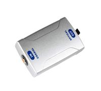 Hama Convertidor Audio Digital Coax A Toslink Adaptador Coaxial Rca A Óptico